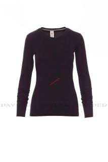 Tričko dámské dlouhý rukáv PINETA LADY 890-0033/14000 černé