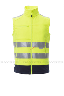 Vesta zimní reflexní TRAFFIC 1449-0090/01014 ŽLUTÁ FLUO PAYPER až 5XL