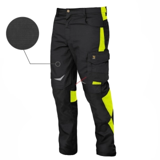 KALHOTY HELICON SP RIP-STOP černý-žlutý 46-60 procera