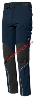 Kalhoty softshellové EXTREME LIGHT issaline modré 8837B-040