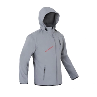 Pánská bunda SOFTSHELL TUNDRA S šedá procera