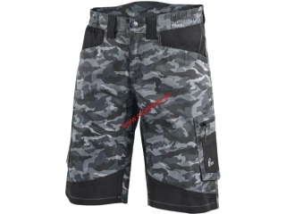 Kraťasy CXS SOLIS FLEX, pánské maskáčovo-černé canis 1060-130-736