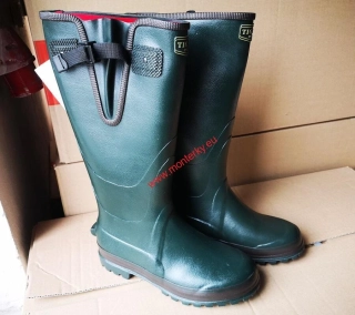 TIGAR 93019 HIGHLANDER NEO - lovecké holínky zateplené neoprenem s boční přezkou