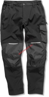 Softshellové pracovní kalhoty R 473X 3-vrstvé černé 30.473X