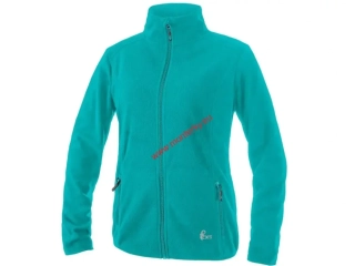 Mikina GRANBY LADY, dámská, fleece,canis 1510-051-432 tyrkysově zelená