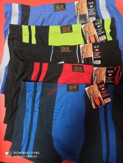 Boxerky QS dvoubarevné mix barva MBOX020 DOPRODEJ jen velikost L posledních 5 ks