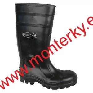 Obuv holínky NEPTUN, nitril-PVC, černé 2461-002-800