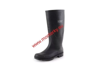 Obuv holínky URAN PVC,2461-001-800 ČERNÉ