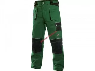 Kalhoty do pasu ORION TEODOR, pánské 1020-003-510 zeleno-černé