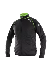 Mikina TORONTO, pánská,1520-004-808 černo-zelená Doprodej poslední 1-2 ks od velikosti